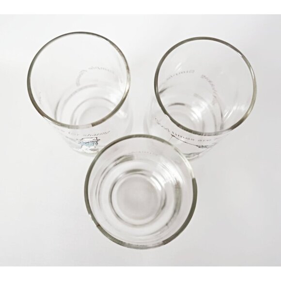 3 Vintage Holly Hobbie Drinking Glasses Coke Cola American Greetings Corporation - Picture 4 of 5